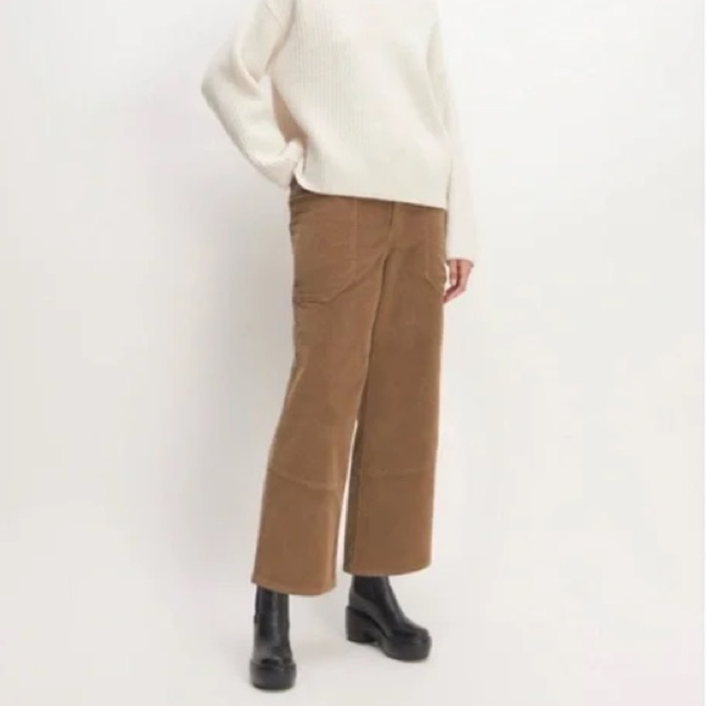 Everlane Cropped Corduroy Pants